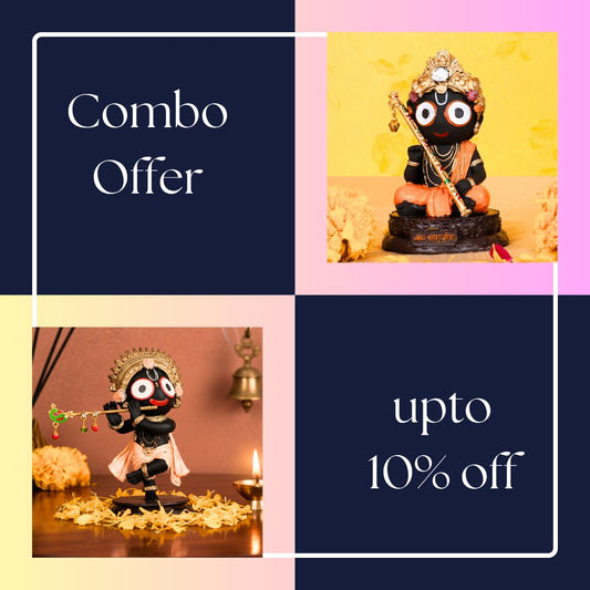 Divine Pair of Lord Jagannath Murti