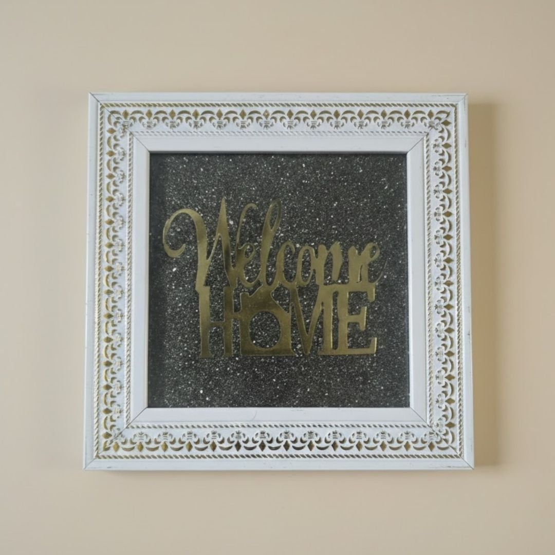 Welcome Home Pyrite Frame