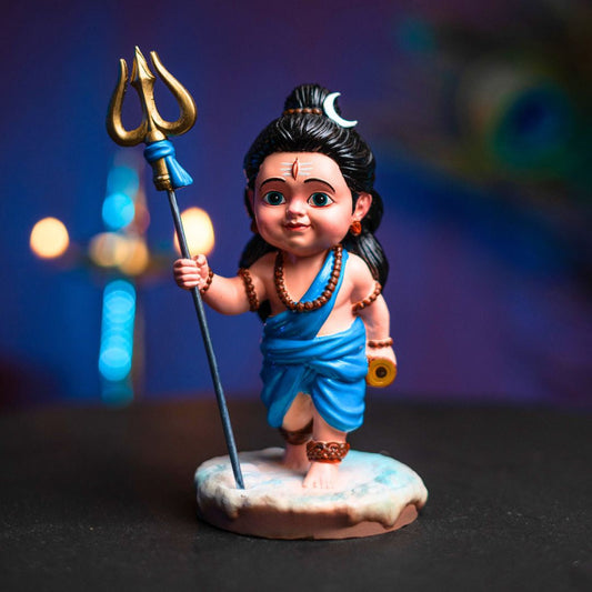 Lord Shiva Idol--Shri Prasadam-DivineNDecor