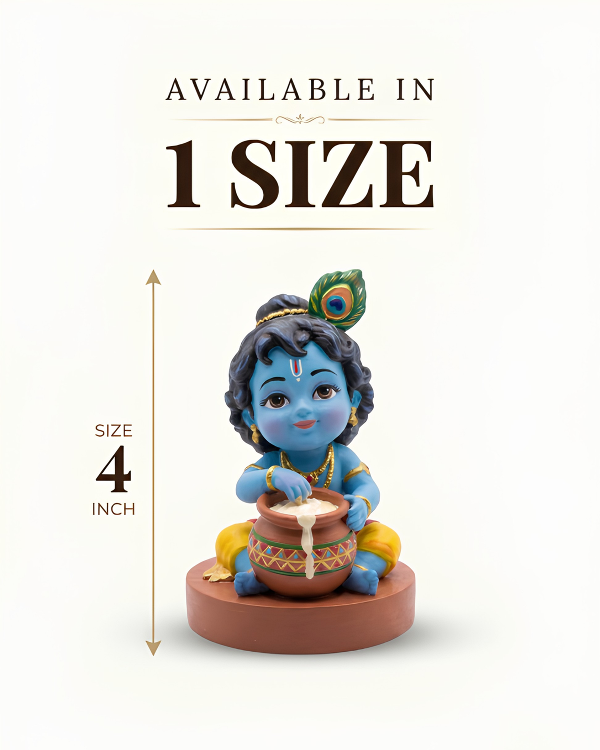 Bal Krishna Makhan Chor Idol