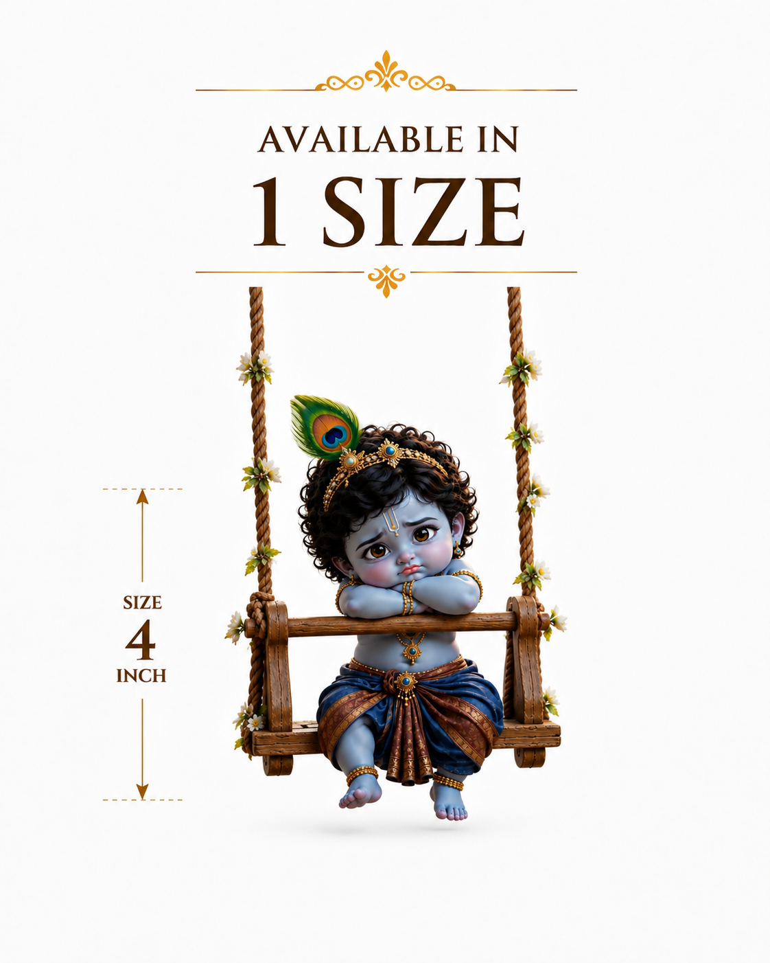 Bal Krishna Peeking Idol