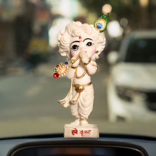 Shri Krishna Idol (White Color)