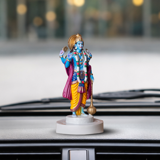 Lord Vishnu Ji Idol--Shri Prasadam-DivineNDecor