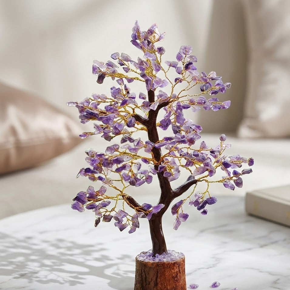 Amethyst Crystal Tree – 300 Beads