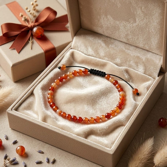 Carnelian Anklet