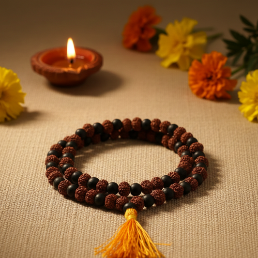 KARUNGALI & RUDRAKSHA JAP MALA