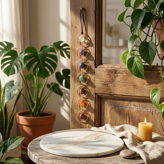 Seven Chakra Crystal Hanger