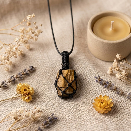 Tiger Eye Crystal Pendants