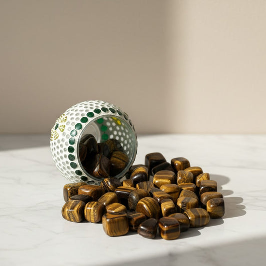 Tiger Eye Tumbled Stone (1KG)