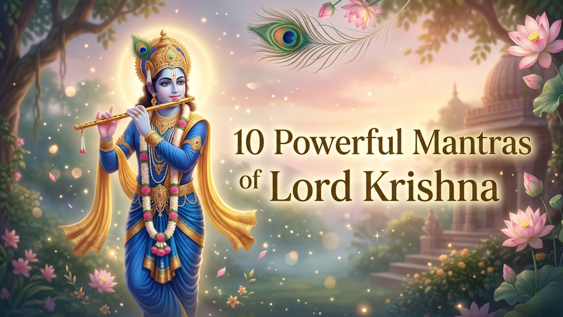 10 Powerful Mantra of Lord Krishna for Peace, Success Protection