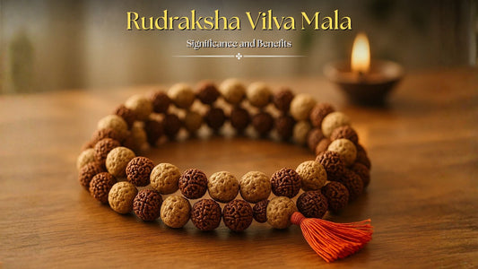 Significance and Benefits of Rudraksha  Vilva Mala