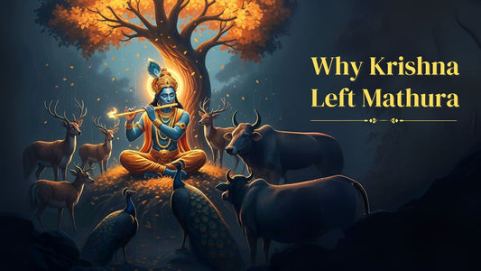 why Krishna left Mathura, reasons Krishna left Mathura