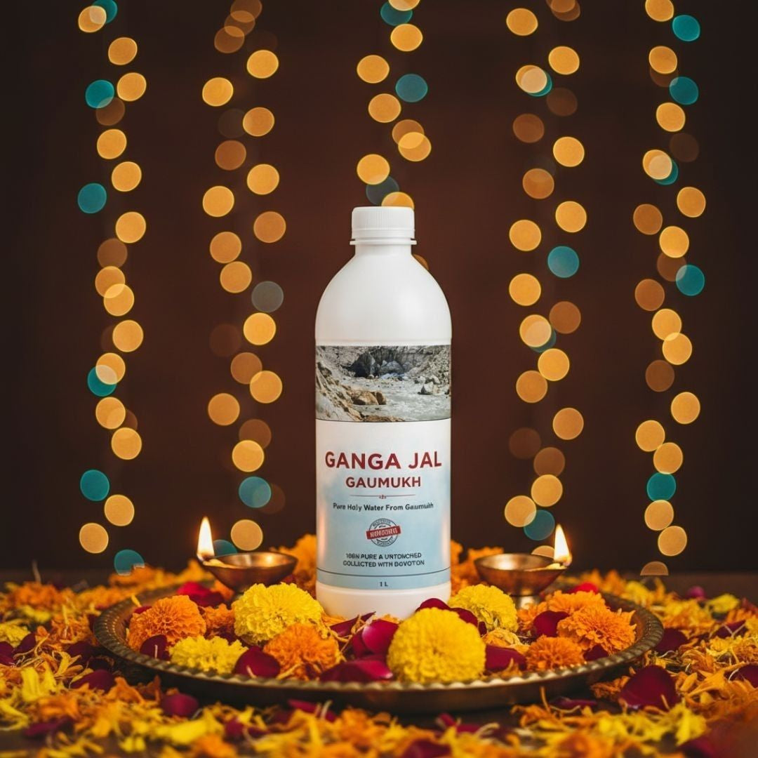 Gaumukh Ganga Jal | 100% Pure & Untouched Holy Water from Gaumukh Glacier