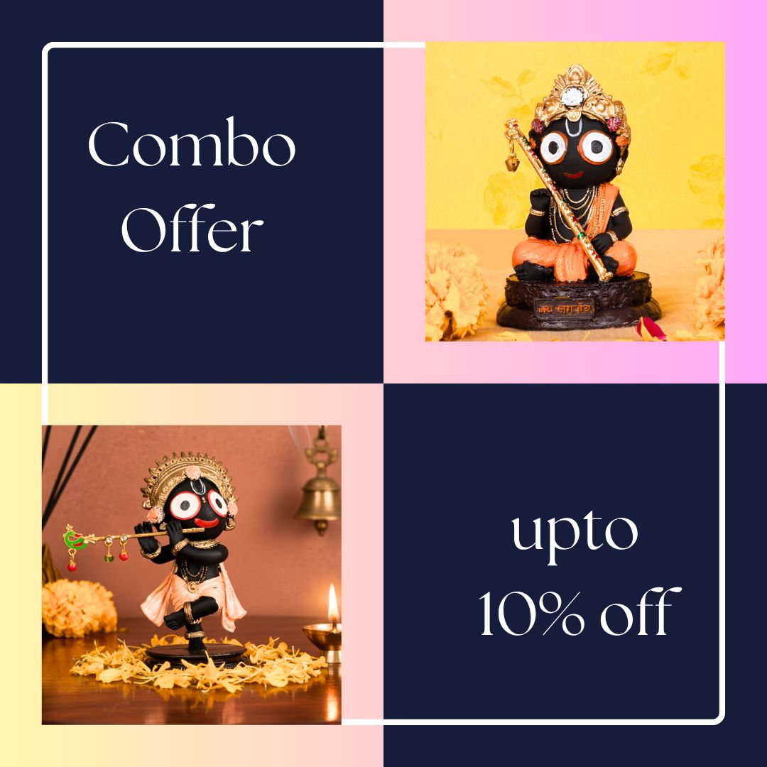 Divine Pair of Lord Jagannath Murti