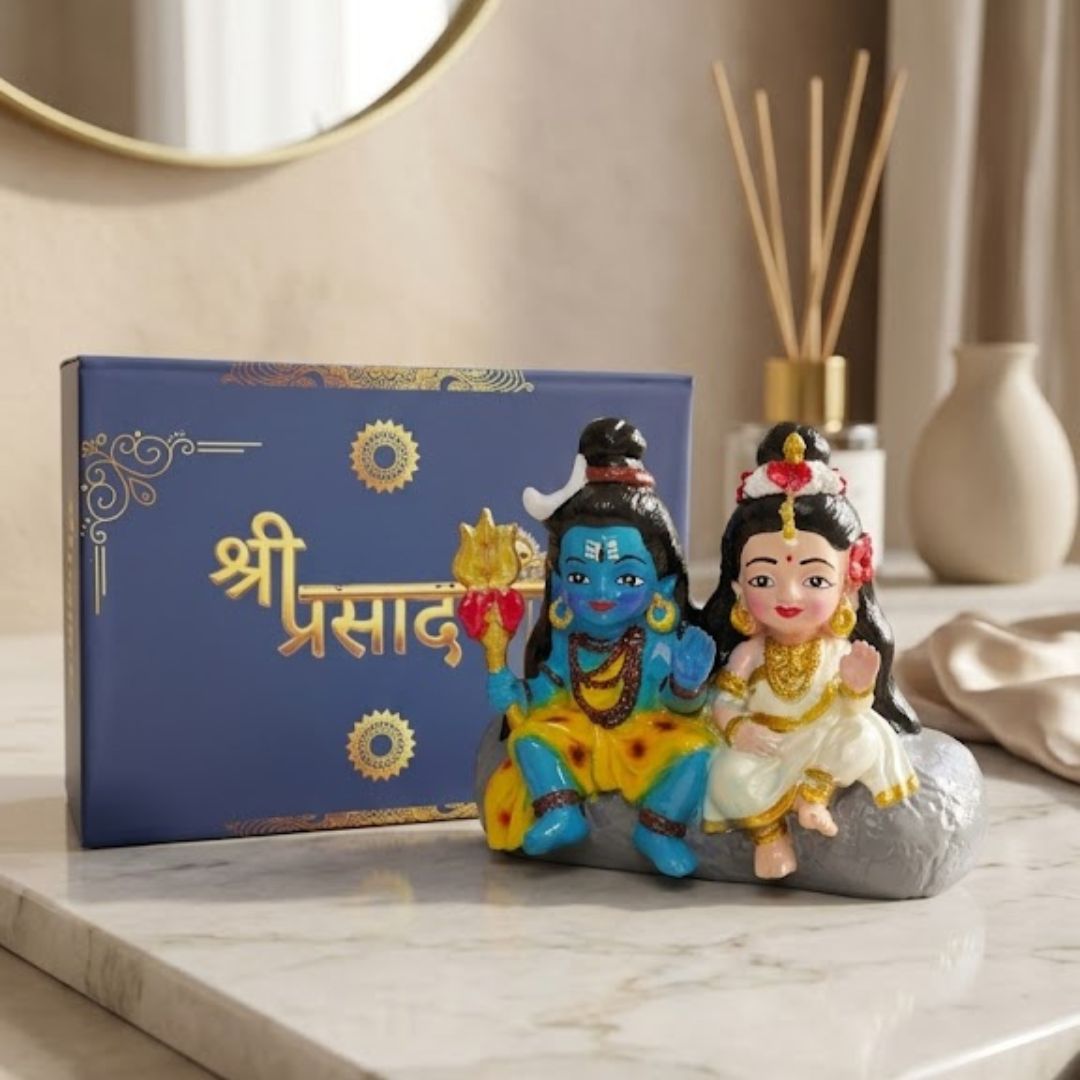 Lord Shiva Parvati Idol