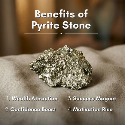 Natural Raw Pyrite Stone (50g)