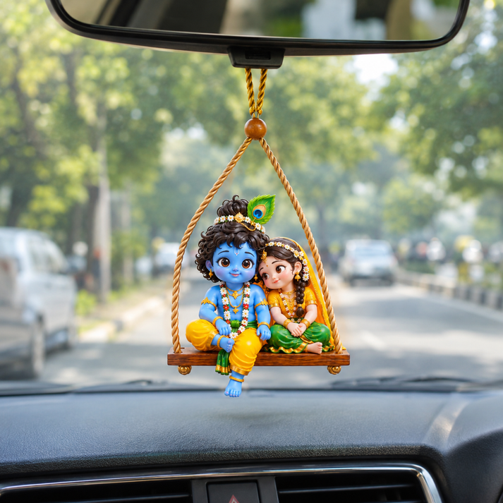 Radha Krishna Jhula Idol