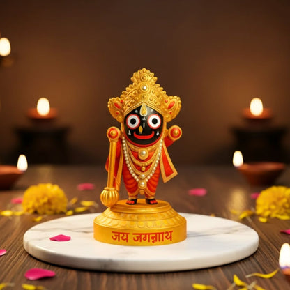 Lord Jagannath Divine & Dancing Murti Set
