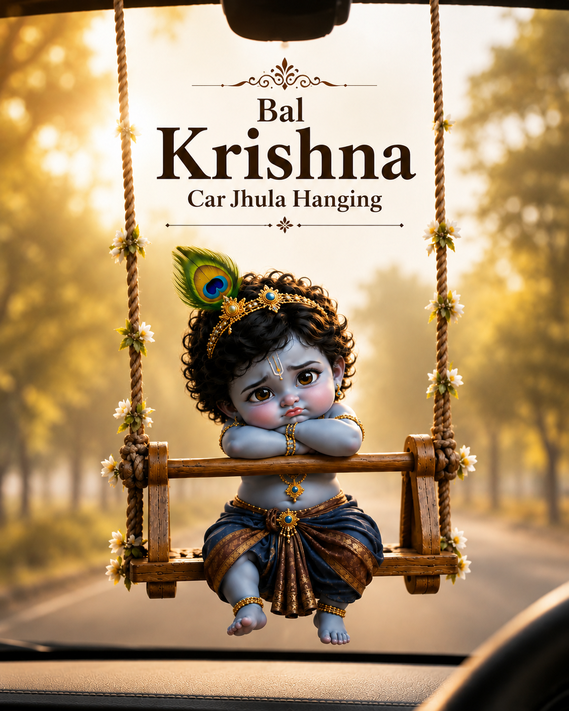 Bal Krishna Peeking Idol