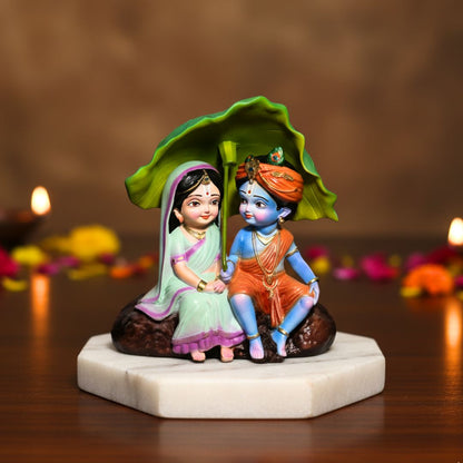 Radha Krishna & Makhan Chor Krishna Murti Set