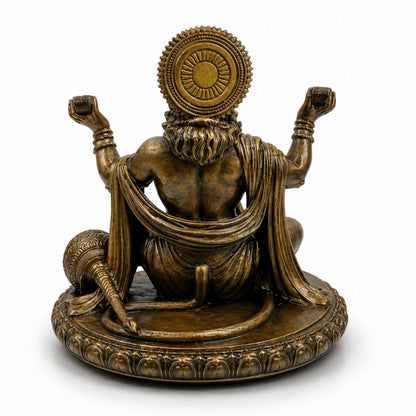 Lord Hanuman Sitting Idol
