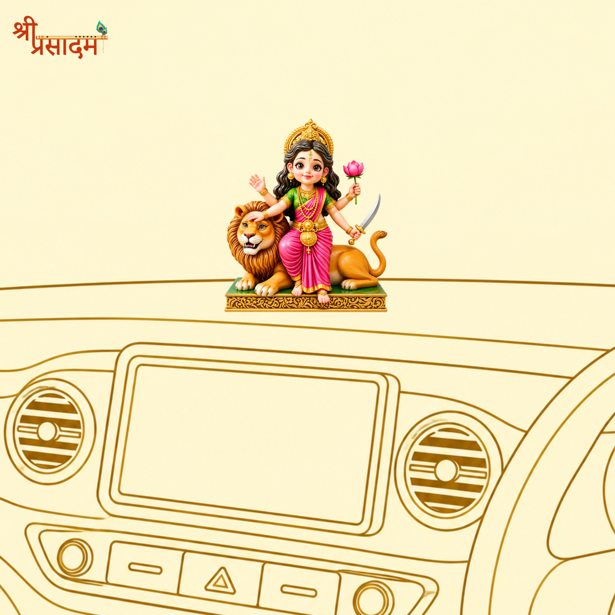 Bal Durga Mata Sherawali Idol
