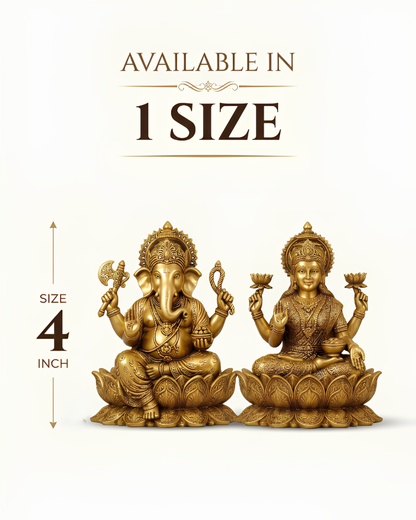 Lakshmi Ganesh Idol Set