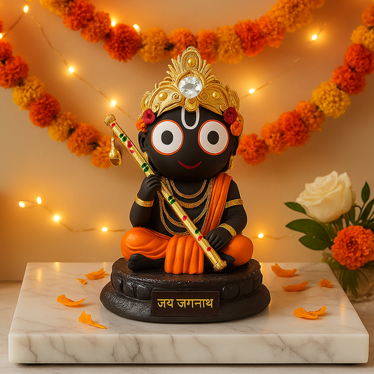 Lord Jagannath Idol with Flute