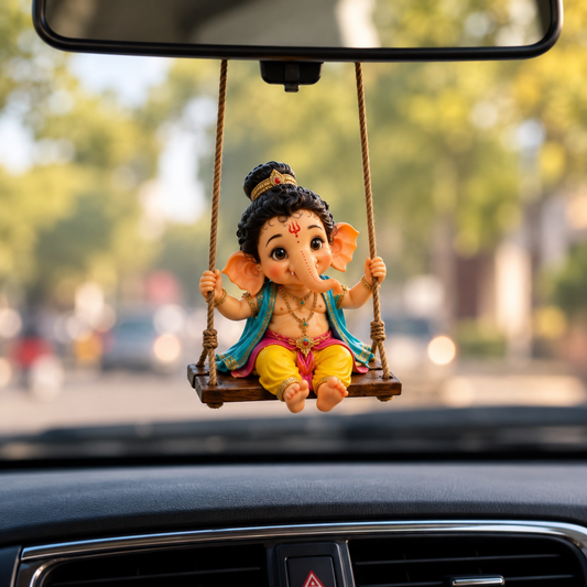 Bal Ganesh Jhula Idol