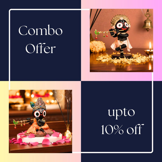 Bhagwan Jagannath Murti Combo Set