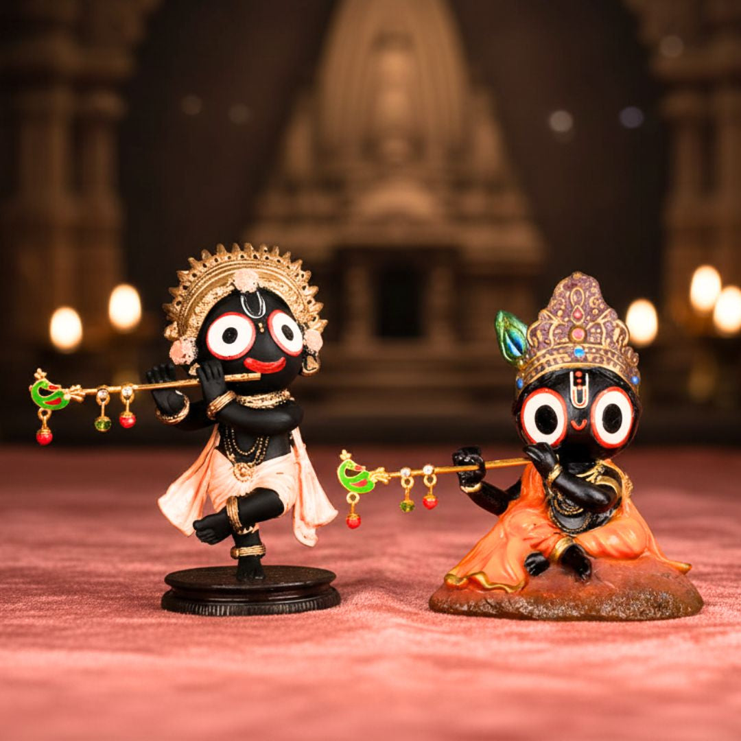 Bhagwan Jagannath Murti Combo Set