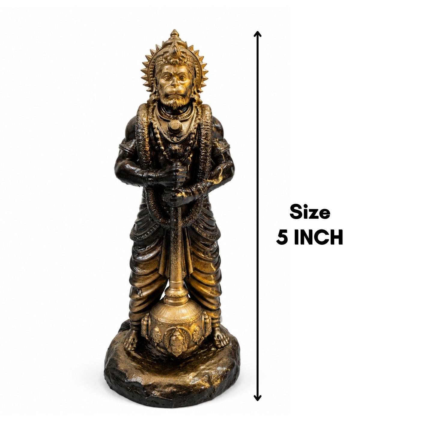 Standing Lord Hanuman with Gada Murti