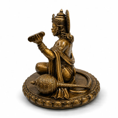 Lord Hanuman Sitting Idol