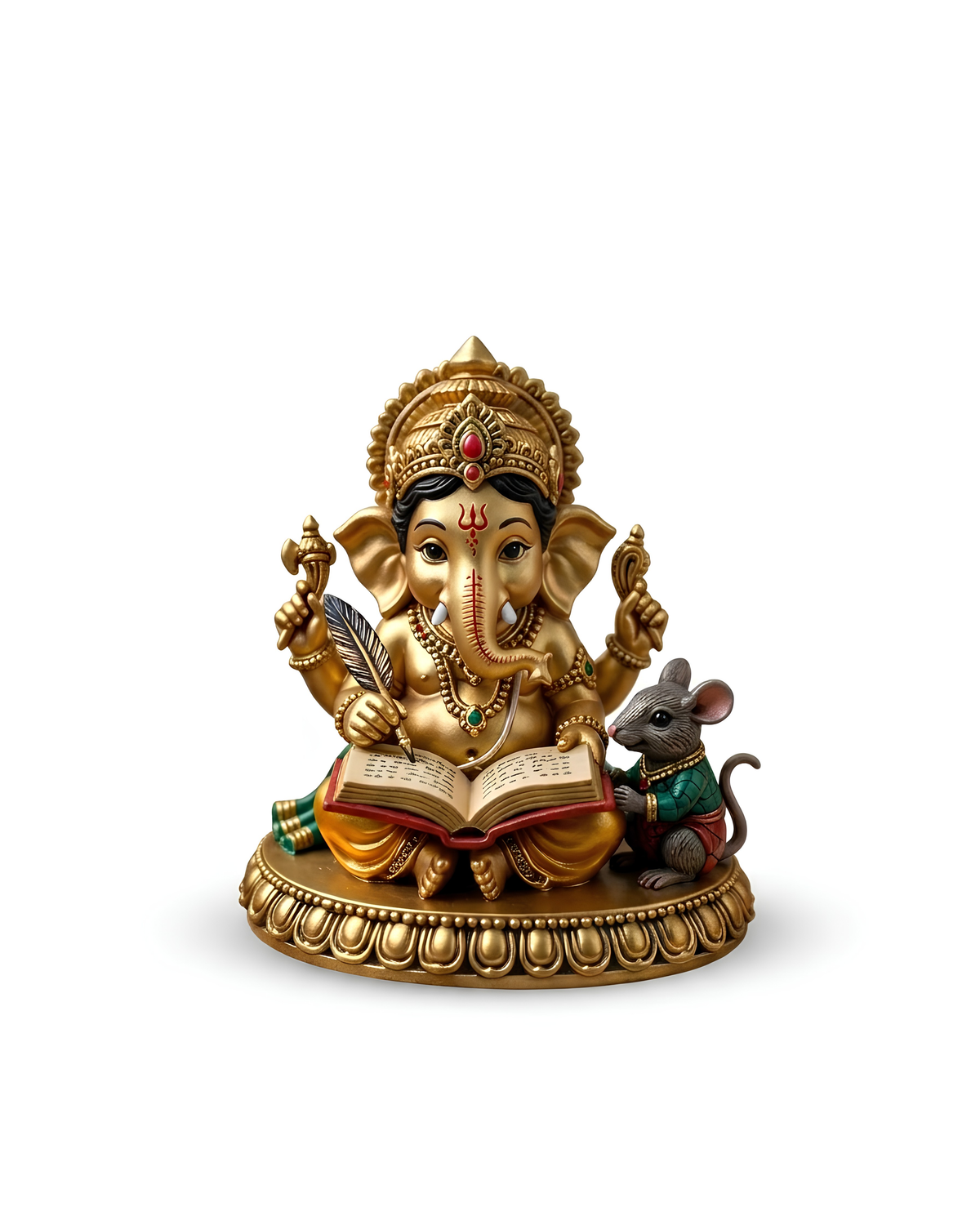 Lord Ganesh Studying Idol