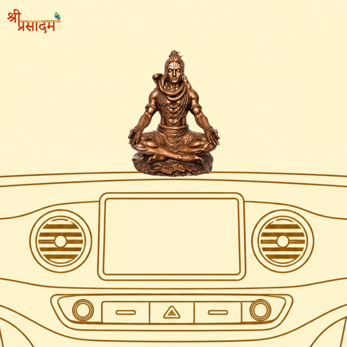 Lord Shiva Meditation Statue