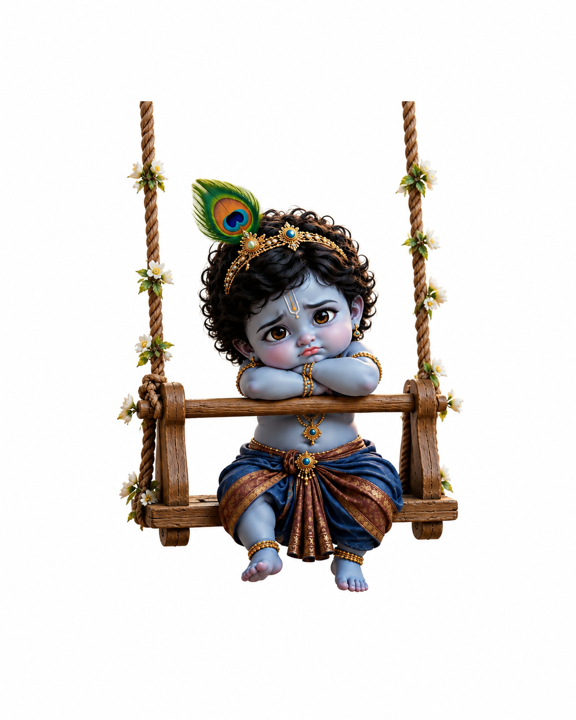 Bal Krishna Peeking Idol