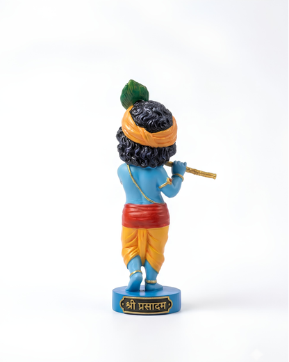 Bal Krishna Playing Flute Idol