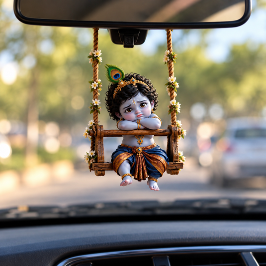 Bal Krishna Car Jhula Hanging