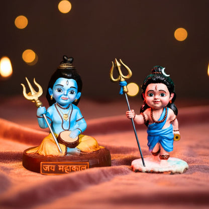 Lord Shiva Murti Combo Set