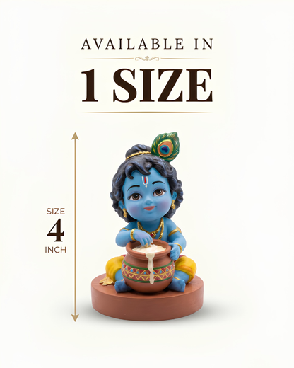 Bal Krishna Makhan Chor Idol