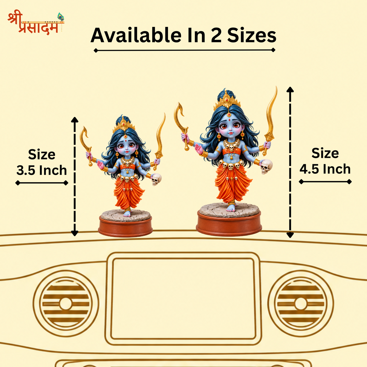 Kali Mata Idol in Balroop