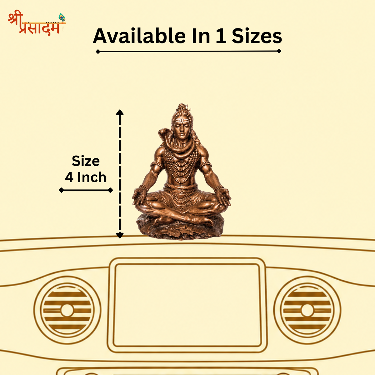 Lord Shiva Meditation Statue