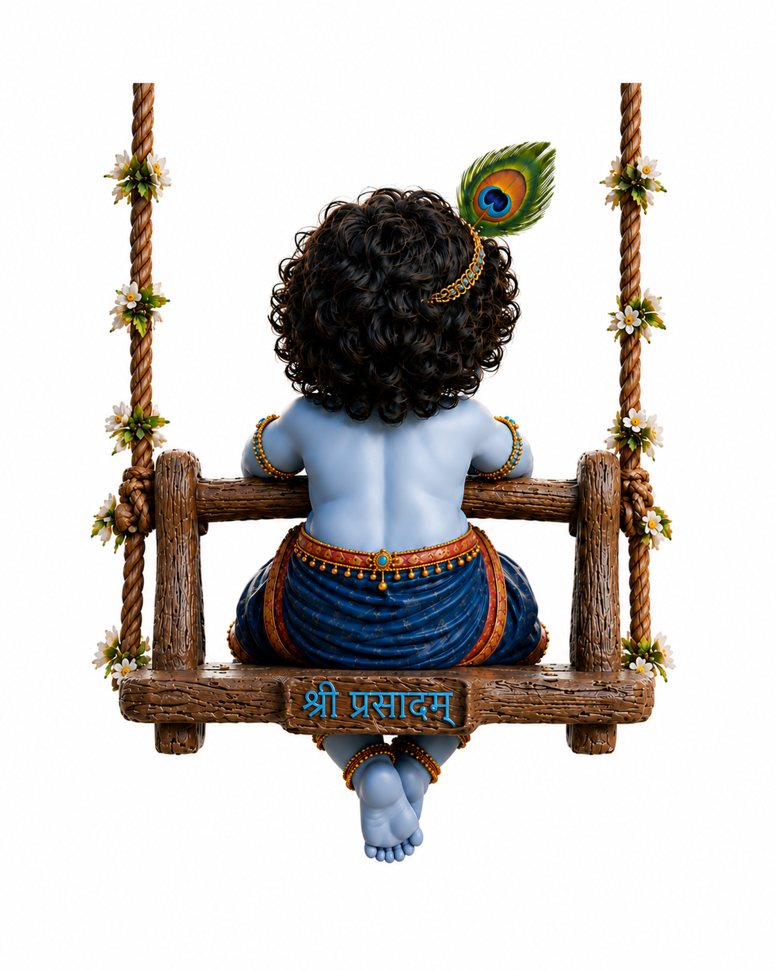 Bal Krishna Peeking Idol