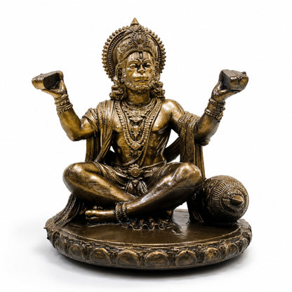 Lord Hanuman Sitting Idol