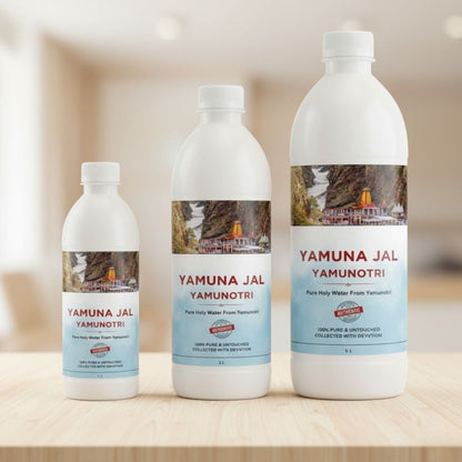 Yamunotri Yamuna Jal | 100% Pure & Untouched Holy Water from Yamunotri