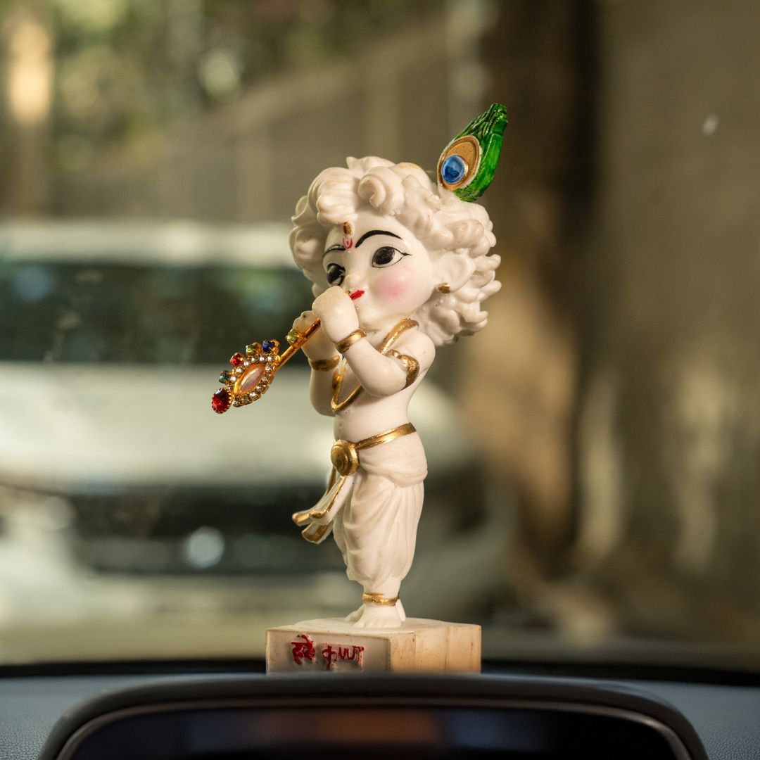 Shri Krishna Idol (White Color)