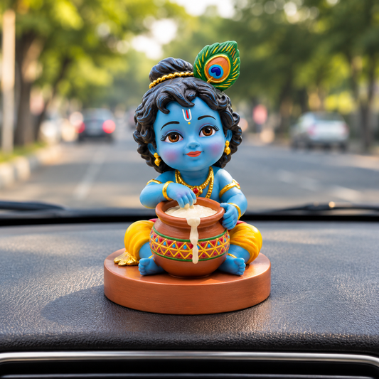 Bal Krishna Makhan Chor Idol