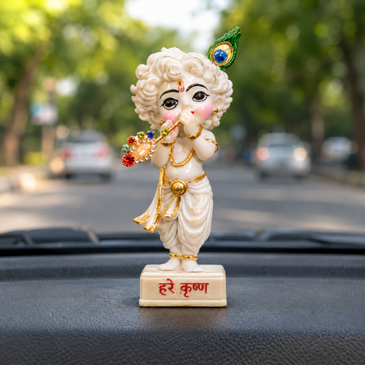 Shri Krishna Idol (White Color)