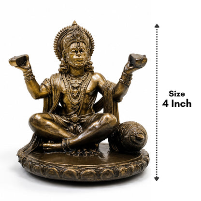 Lord Hanuman Sitting Idol