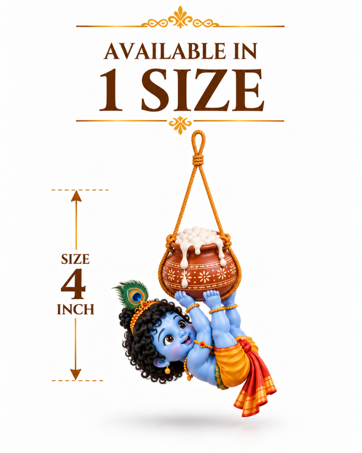 Natkhat Kanha Hanging Idol